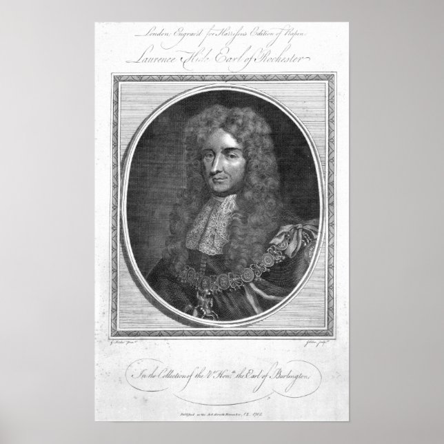 Laurence Hyde, 1st Earl of Rochester Poster (Front)