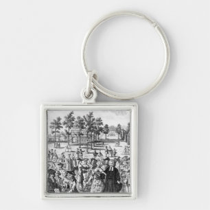 Laurence Sterne Key Ring