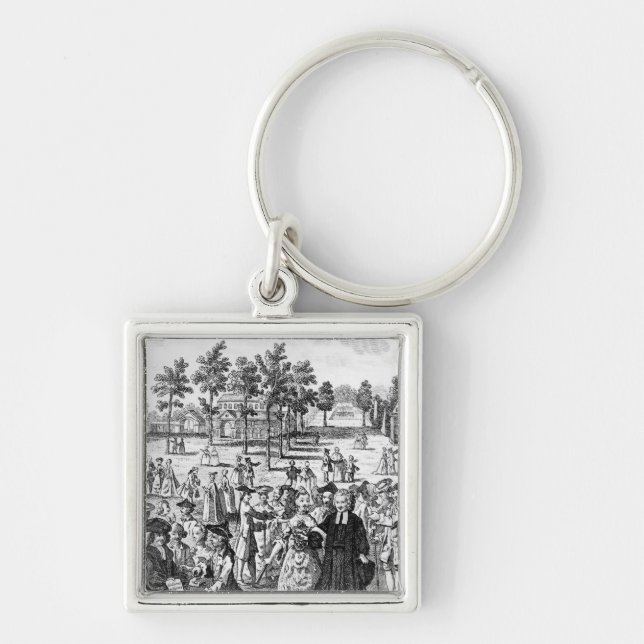 Laurence Sterne Key Ring (Front)