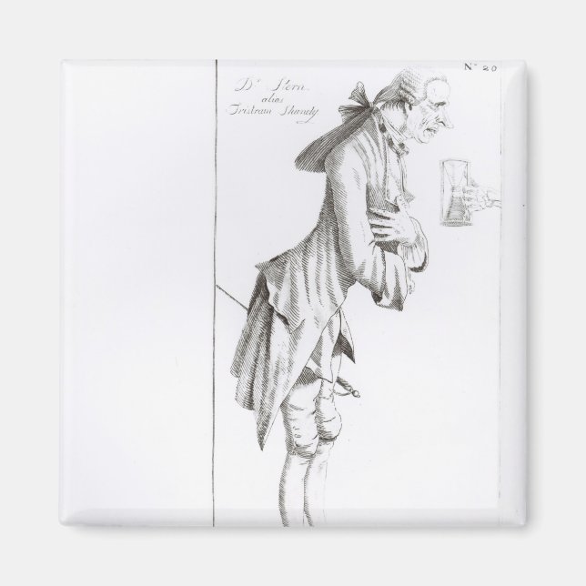 Laurence Sterne Magnet (Front)