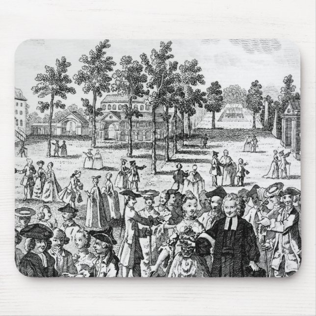 Laurence Sterne Mouse Pad (Front)