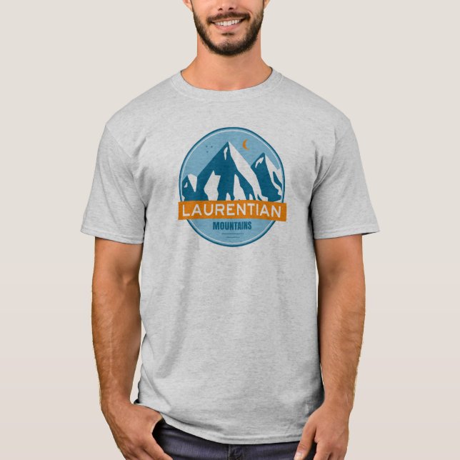 Laurentian Mountains Quebec Canada T-Shirt (Front)