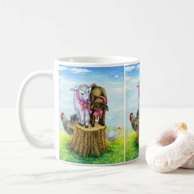 Laurie's Critters Coffee Mug (With Donut)
