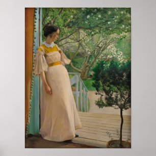 Laurits Andersen Ring In the garden door CC0495 Poster
