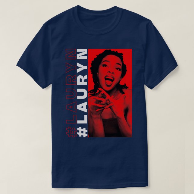 LAURYN RED SPACE T-Shirt (Design Front)