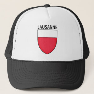 Lausanne coat of arms, SWITZERLAND Trucker Hat