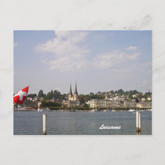 Lausanne-Lake Geneva Postcard