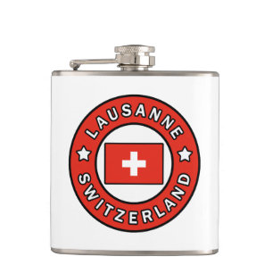 Lausanne Switzerland Hip Flask