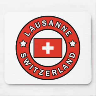 Lausanne Switzerland Mouse Pad