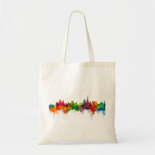 Lausanne Switzerland Skyline Tote Bag