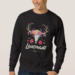 Lausmadl Dirndl Trachten Oktoberfest Damen Sweatshirt