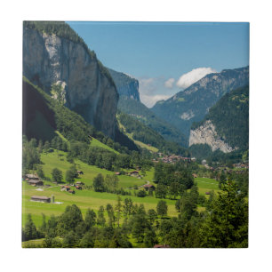 Lauterbrunnen  - Bernese Alps - Switzerland Ceramic Tile