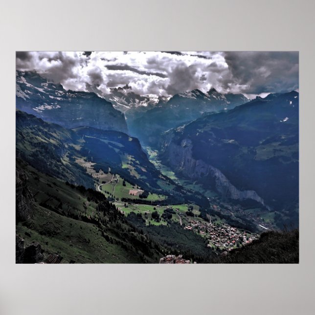 Lauterbrunnen Valley Poster (Front)