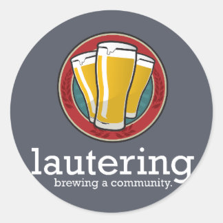 Lautering Round Sticker - Sheet