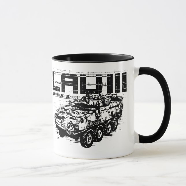 LAV III  11 oz Ringer Mug (Right)