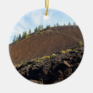 Lava Butte, OR Ceramic Ornament