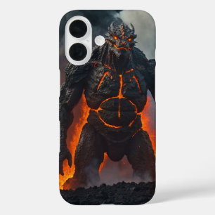Lava Dragon Rise iPhone 16 Case