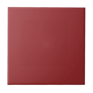 Lava Falls Red Solid Colour Print, Burgundy Ceramic Tile