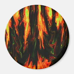 Lava Flames.... Magnet