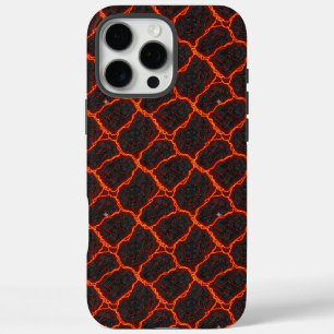 Lava Flow Seamless Pattern iPhone 16 Pro Max Case