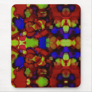 Lava Garden Mouse Pad