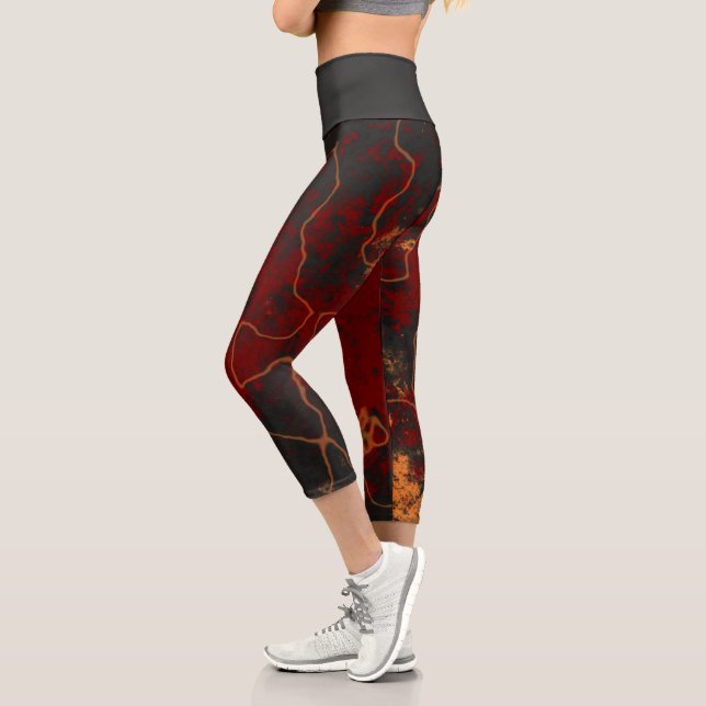 Lava High Waisted Capris (Left)