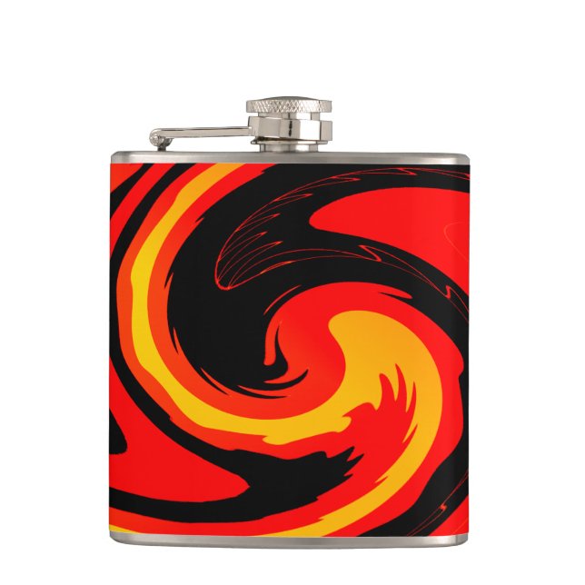 Lava   hip flask (Front)