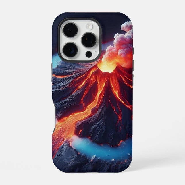 Lava  iPhone case (Back)