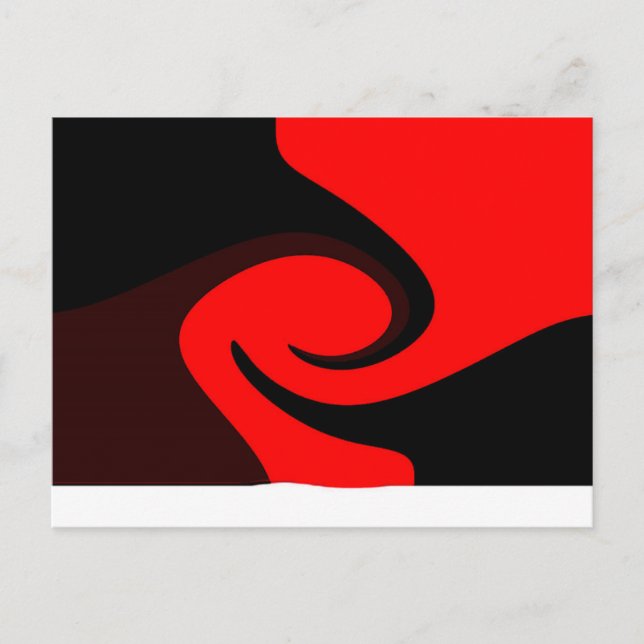 LAVA LAMP POSTCARD (Front)