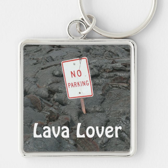 Lava Lover Keychain (Front)