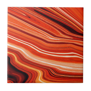 lava paint swirls ceramic tile