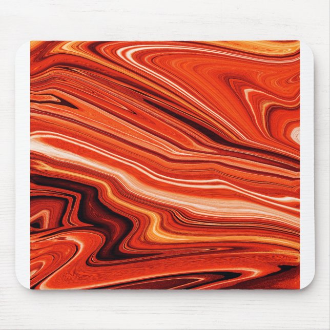 lava paint swirls mouse pad (Front)