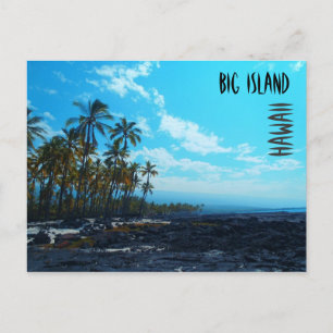 Lava palm scenic Hawaii postcard