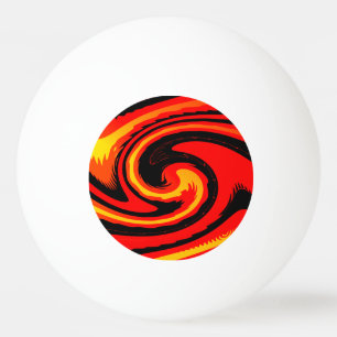 Lava ping pong ball