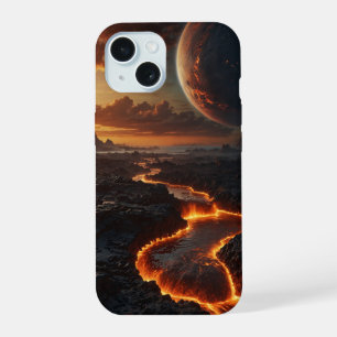 Lava planet iPhone 15 case