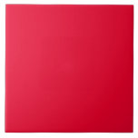 Lava Red Ceramic Tile. Tile<br><div class="desc">This color red is called Lava Red. It has orange hints, I could envisage this color as a really hot red Lava flow. It is bordering on a Terracotta as well. I could see these tiles outside and inside the home, being used for upcycling furniture or on a wall as...</div>
