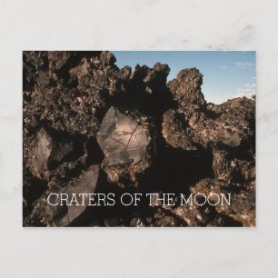 Lava Rock Formations Craters of the Moon Idaho Postcard