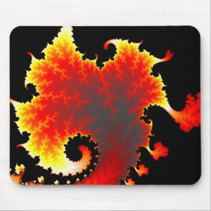 Lava Sea - Fractal Mousepad