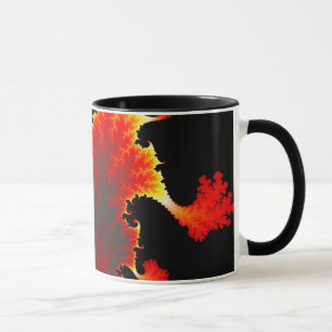 Lava Sea - Fractal Mug
