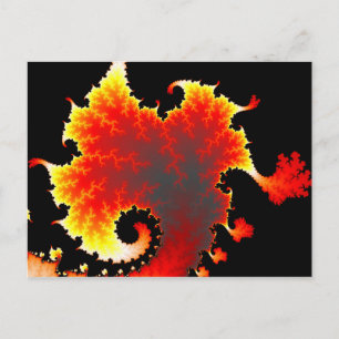 Lava Sea - Fractal Postcard