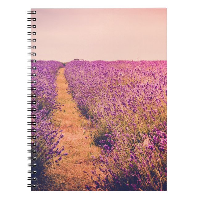 Lavander Notebook (Front)