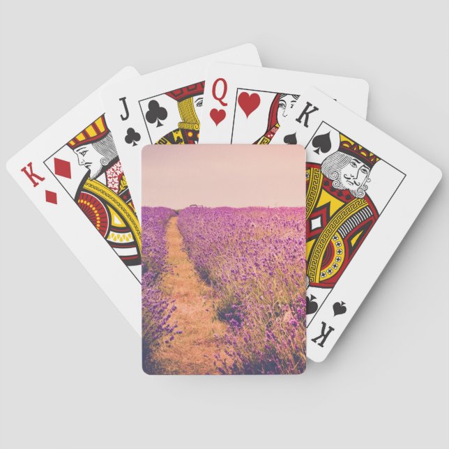 Lavander Playing Cards (Back)