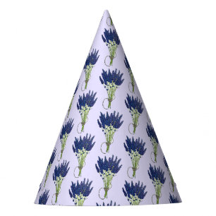 Lavandula Lavender Bunch Herb Purple Flower Garden Party Hat