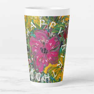 Lavanya Birthday Latte Mug