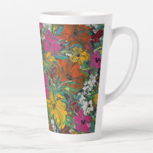 Lavanya Floral Latte Mug