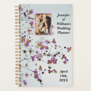 Lavendar Coloured Florals Wedding 1-image Planner
