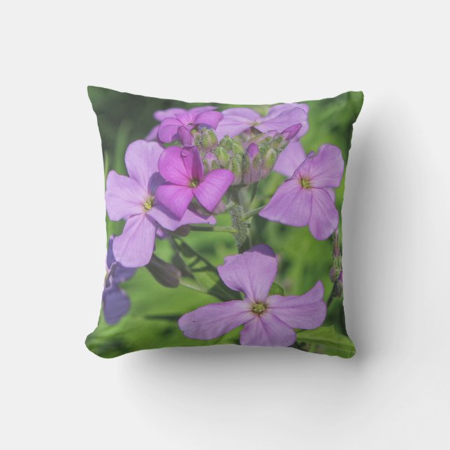 Lavendar Dame’s Rocket Spring 2016 Outdoor Cushion (Front)