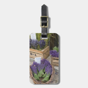Lavendar for sale, Provence, France Luggage Tag