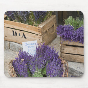 Lavendar for sale, Provence, France Mouse Pad