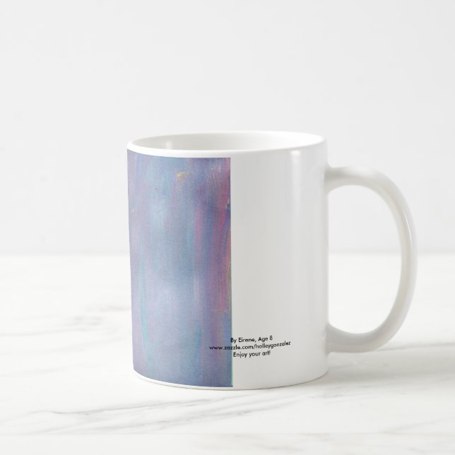 Lavendar Swirl Mug (Right)
